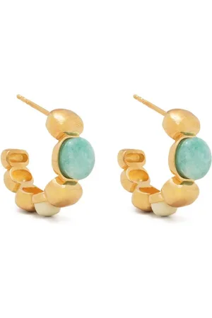 Aurélie Bidermann Amazonite earrings