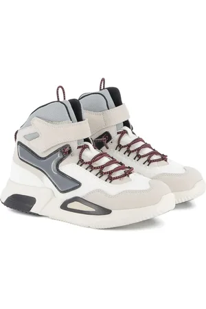 Billieblush Panelled high-top sneakers