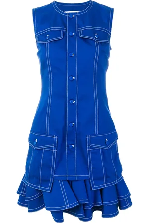 Givenchy Frill-trim fitted dress