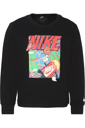 Nike Long-sleeve graphic-print T-shirt