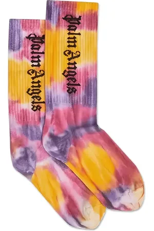 Palm Angels Tie-dye logo socks