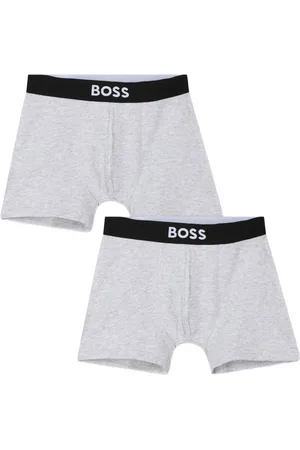 HUGO BOSS Logo-waistband boxers (pack of two)