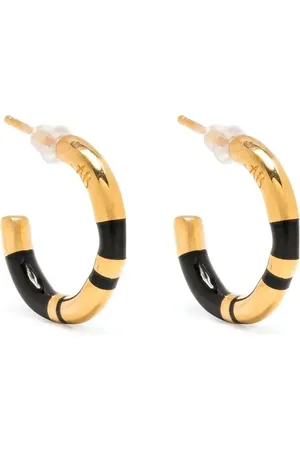 Aurélie Bidermann Positano hoop earrings