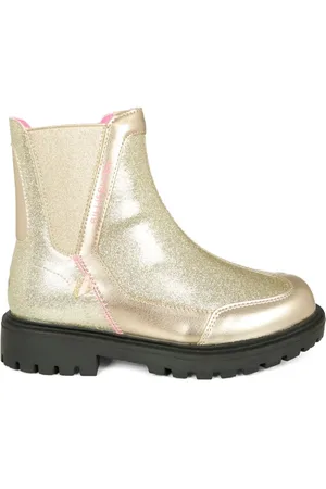 Billieblush Glitter side-zip boots