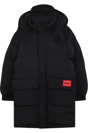 HUGO BOSS Hooded puffer jacket