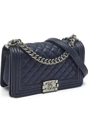 CHANEL 2011 Boy Chanel quilted leather shoulder bag