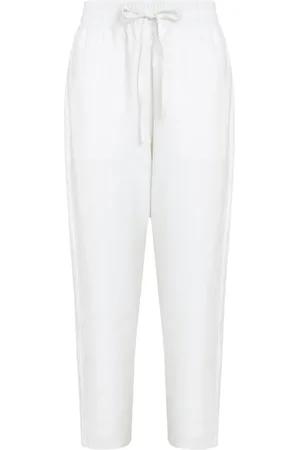 Uma Raquel Davidowicz Drill drawstring linen trousers