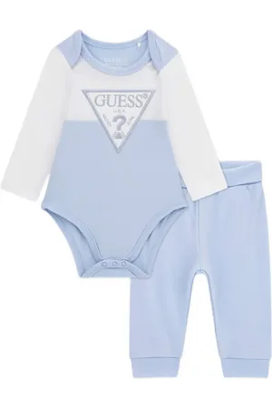 Guess Embroidered-logo trouser set