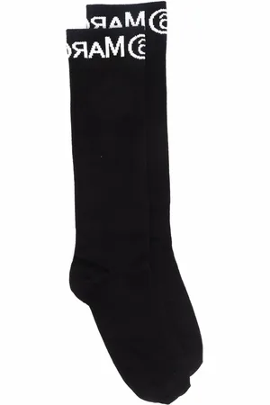 Maison Margiela Logo-trim socks