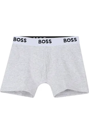 HUGO BOSS Logo-waistband boxers (pack of three)