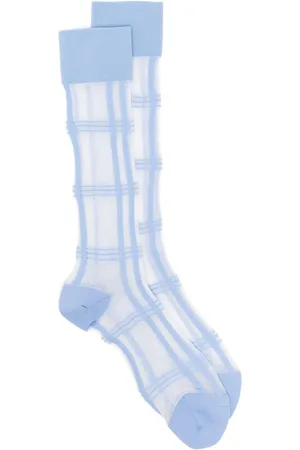 STINE GOYA Checked sheer socks