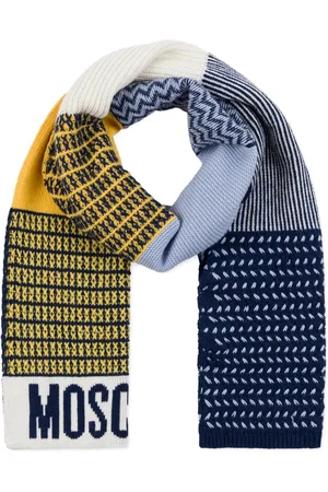 Moschino Striped-pattern scarf
