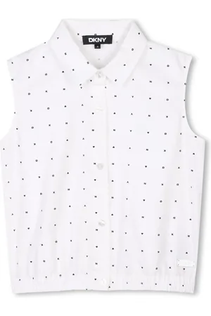 DKNY All-over logo-print shirt