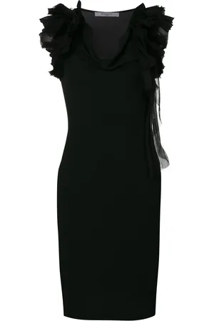 Givenchy Ruffle strap shift dress