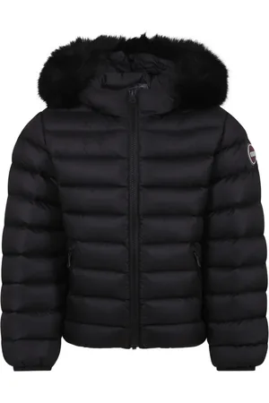 Colmar Hooded fur-trimmed padded jacket