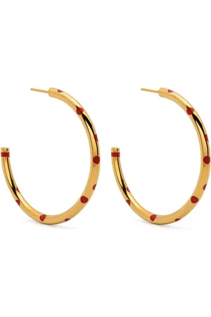 Aurélie Bidermann Positano hoop earrings