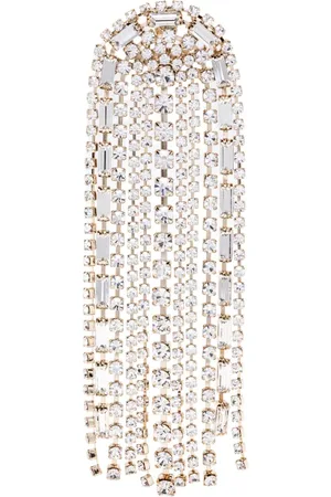 ROSANTICA Crystal-embellished drop earrings