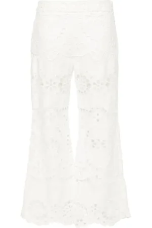 ZIMMERMANN Lexi broderie anglaise trousers