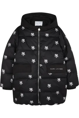 Marc Jacobs Floral-embroidered puffer jacket