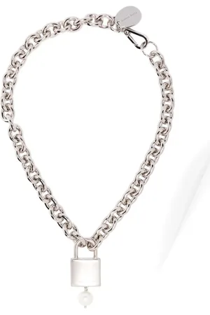 Simone Rocha Padlock pearl necklace