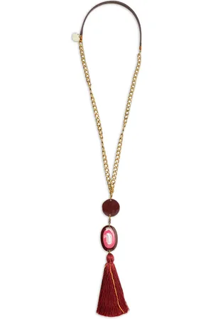 Maliparmi Chain tassel necklace