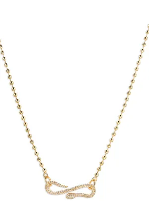 Crystal Haze Year Of The Snake necklace