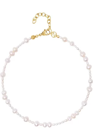 Nialaya St. Tropez Pearl choker necklace