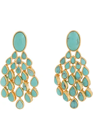 Aurélie Bidermann Turquoise Cherokee earrings