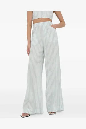 For Love And Lemons Pinstriped pocket trousers