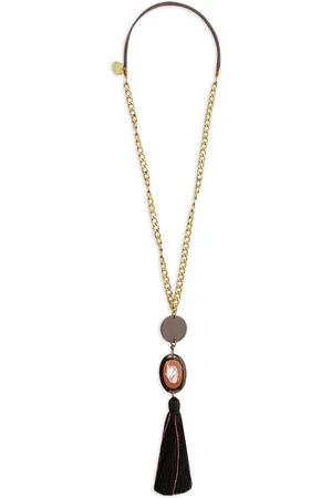 Maliparmi Chain tassel necklace