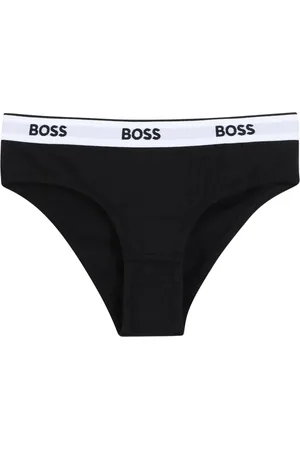 HUGO BOSS Logo-band panties (pack of two)