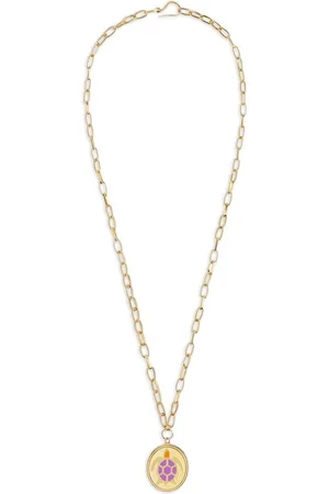 WILHELMINA GARCIA Turtle pendant necklace