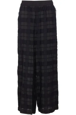 UMA WANG Split-hem trousers