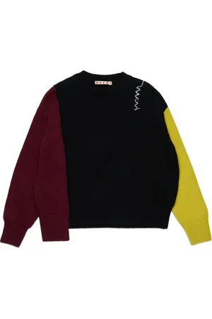 Marni Colourblock patchwork sweater