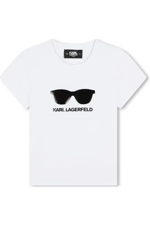 Karl Lagerfeld Graphic-print crew-neck T-shirt