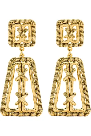 Aurélie Bidermann Caliche -plated earrings