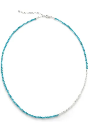Monica Vinader Nugget Gemstone beaded necklace