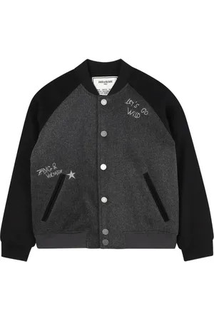 Zadig & Voltaire Panelled bomber jacket