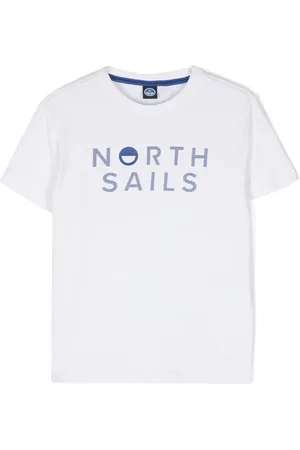 North Sails Logo-stamp cotton T-shirt