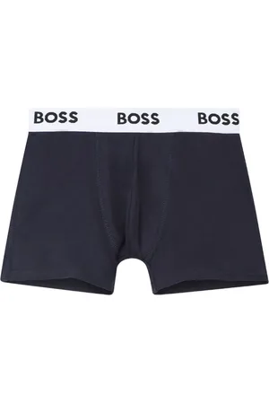 HUGO BOSS Logo-waistband boxers (pack of three)