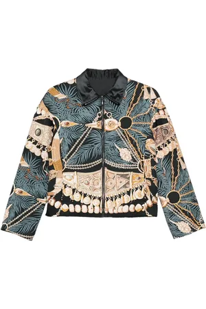 Hermès 2000s reversible chain-pattern jacket