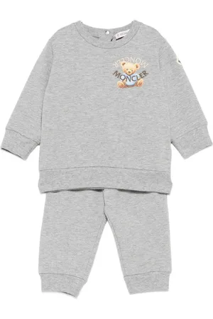 Moncler Embroidered-bear tracksuit