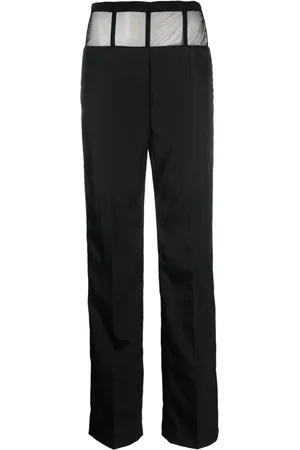 DEL CORE Straight-leg tailored trousers