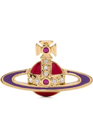 Vivienne Westwood Orb-enamel stud earrings