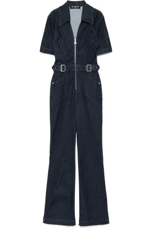 Patrizia Pepe Zip-fastening buckle jumpsuit