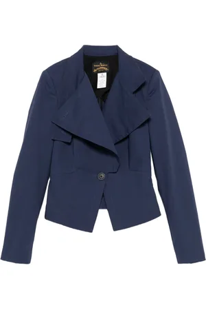 Vivienne Westwood 2014 asymmetrical flap jacket