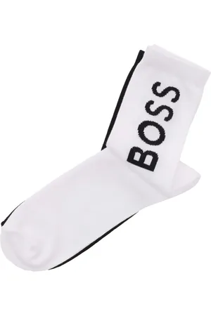 HUGO BOSS Logo-intarsia socks