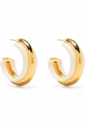 Aurélie Bidermann Nazca hammered-effect hoop earrings