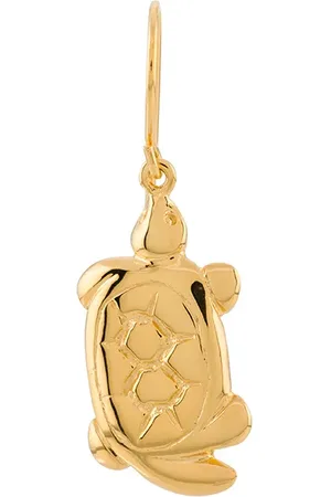 Aurélie Bidermann Turtle pendant earring