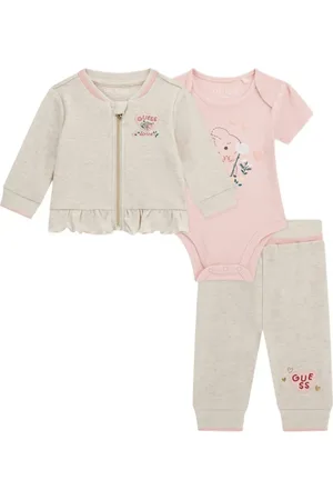 Guess Patch-embellished tracksuit set (set of three)